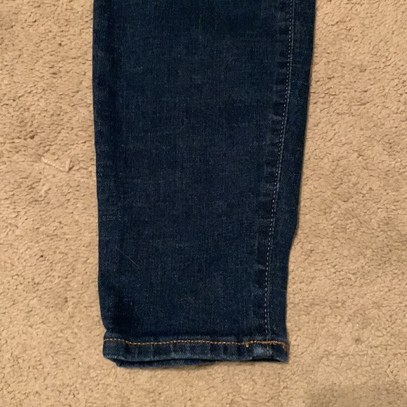 NWT J.Crew High Rise Dark Blue Jeans. Size 30. - Picture 3 of 10